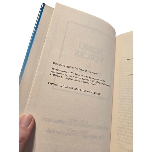 Blind voices by Tom Reamy copyright 1978 Berkley publishing - Picture 6 of 7